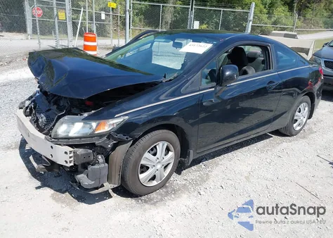 2013 Honda Civic Lx из США, поврежденный, VIN 2HGFG3B58DH504413